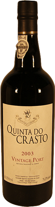 Bottle of Vintage DO Douro from Quinta do Crasto