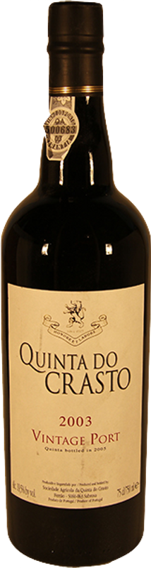 Bouteille de Vintage DO Douro de Quinta do Crasto