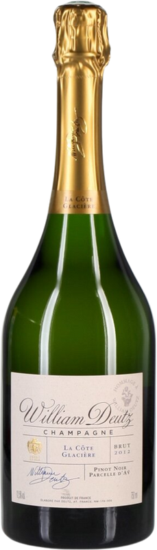 Bouteille de Champagne Deutz William Deutz Pinot Noir Glacière 'Hommage' de Deutz
