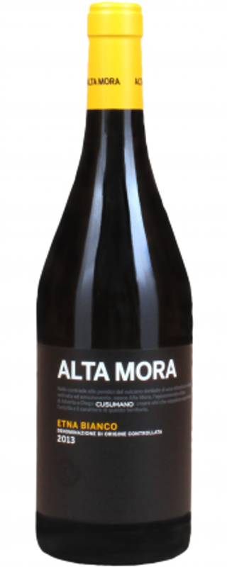 Bottiglia di Alta Mora Etna Bianco DOC di Cusumano
