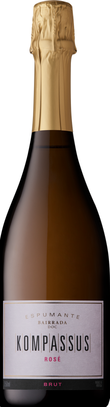 Flasche Espumante Rosé Brut von Kompassus