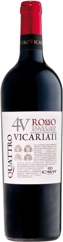 Bottle of 4 Vicariati Trentino superiore DOC from Cavit