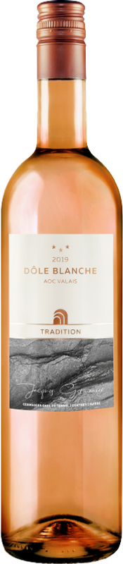 Flasche Dôle blanche AOC du Valais von Jacques Germanier