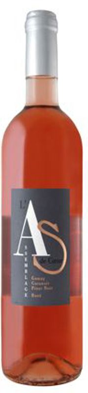 Bottle of As de Coeur Rose Assemblage de cepages rouges AOC Vaud from Cave de Jolimont