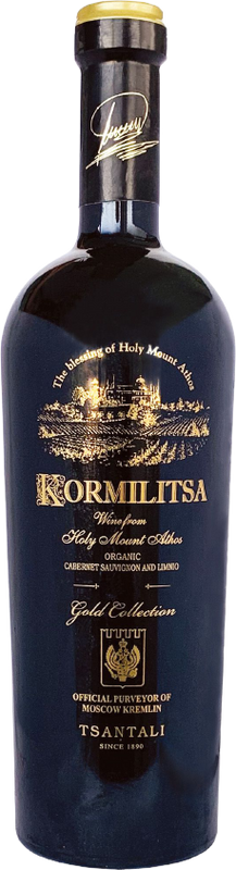 Bouteille de Kormilitsa Gold de Tsantali