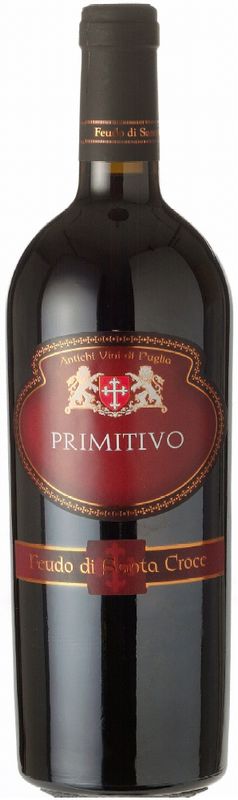 Bottle of Primitivo del Salento IGT from Feudo di Santa Croce