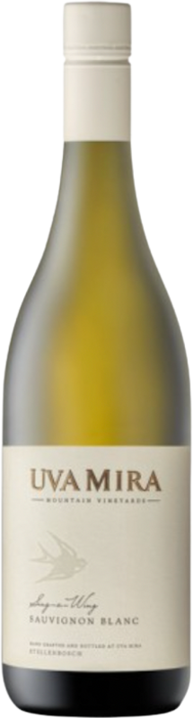 Bottle of Uva Mira Sauvignon Blanc Sing a Wing from Uva Mira Mountain Vineyards