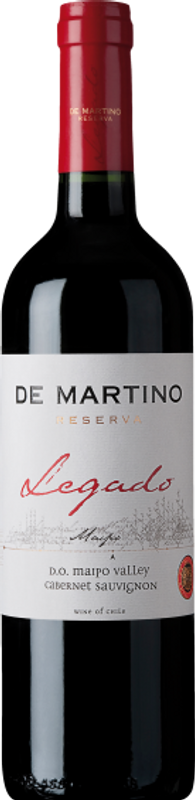 Bottle of Cabernet Sauvignon Reserva Legado from De Martino