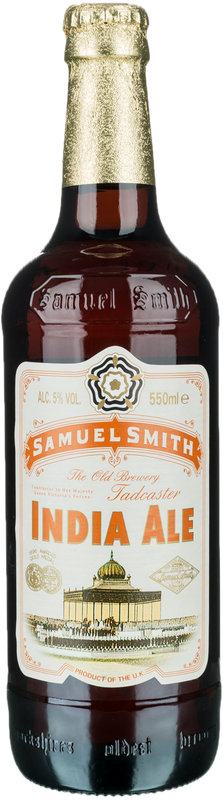 Bouteille de India Ale Bier de Samuel Smith's