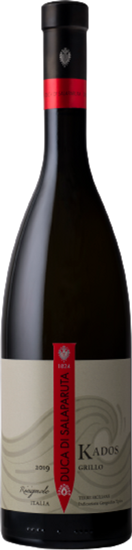 Bottiglia di Kados Grillo IGT Terre Siciliane di Duca di Salaparuta