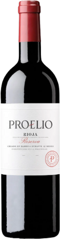 Bottle of Rioja Reserva DOCa from Bodegas Proelio