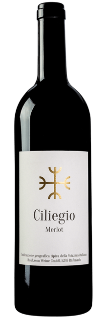 Image of Hauksson Weine Merlot CILIEGIO IGT - 75cl - Tessin, Schweiz bei Flaschenpost.ch