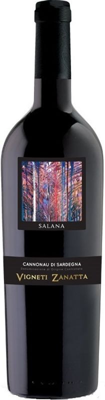 Bottiglia di Salana Cannonau di Sardegna DOC di Vigneti Zanatta
