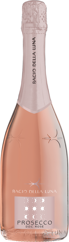 Bottle of Bacio della Luna Prosecco rosé Extra Dry DOC from Bacio della Luna