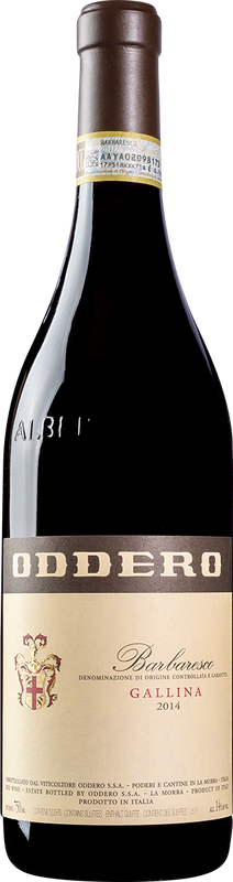 Bottle of Barbaresco Gallina DOCG from Oddero