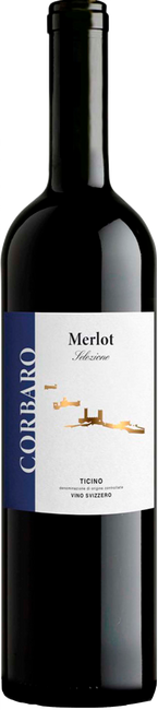 Image of Cantina Amann Corbaro Merlot Selezione Ticino DOC - 75cl - Tessin, Schweiz bei Flaschenpost.ch