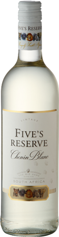 Bottiglia di Chenin Blanc di Five Reserve
