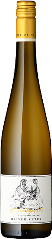 Bottiglia di Sauvignon Blanc Steingebiss di Oliver Zeter