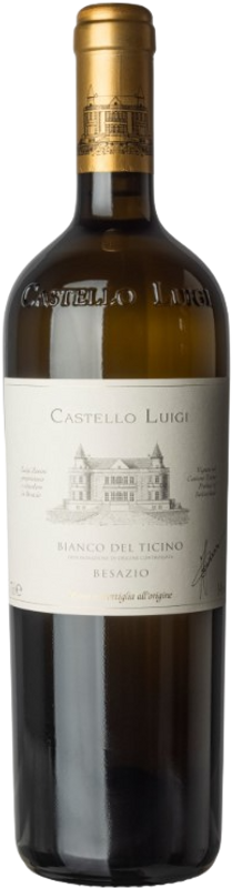 Bottiglia di Bianco del Ticino DOC di Castello Luigi
