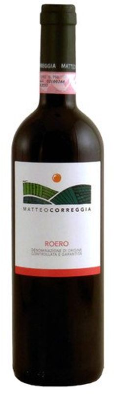 Bottle of Roero DOCG from Matteo Correggia