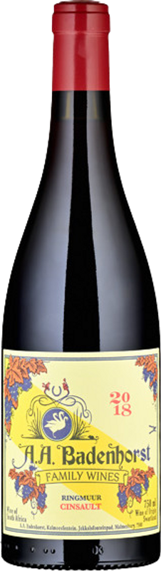 Bottle of Ringmuur Cinsault from A.A. Badenhorst Wines
