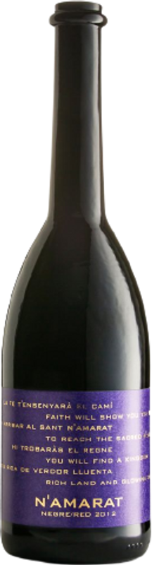 Bottiglia di N`Amarat DO di Es Fangar Vins