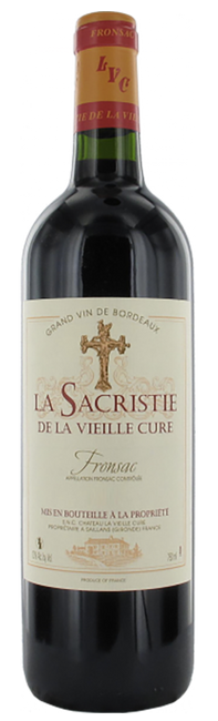 Image of Château La Vieille Cure Sacristie De La Vieille Cure 2eme Vin Fronsac - 75cl - Bordeaux, Frankreich bei Flaschenpost.ch
