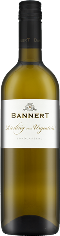 Bouteille de Riesling vom Urgestein Sündlasberg de Bannert