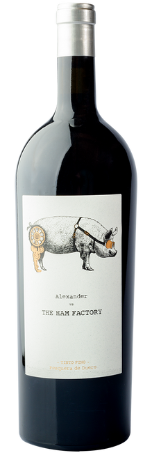 Image of Casa Rojo Alexander vs. The Ham Factory Ribera del Duero DO - 300cl - Duero-Tal (Castilla y Leon), Spanien bei Flaschenpost.ch