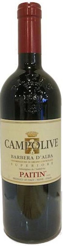 Bottle of Barbera Campolive from Pasquero Elia