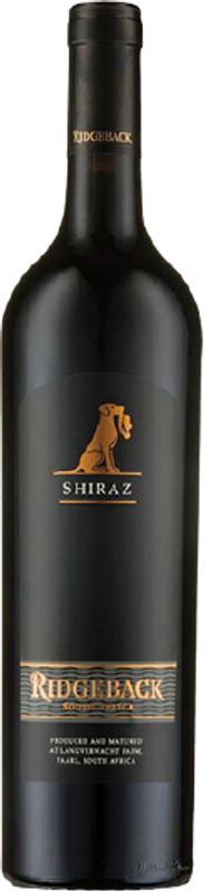 Bottle of Shiraz from Ridgeback