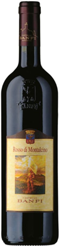 Bottiglia di Rosso di Montalcino DOC di Castello Banfi