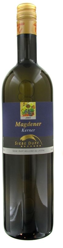 Bottle of Magdener Kerner AOC from Siebe Dupf Kellerei