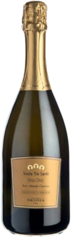 Bottle of Spumante Sosta Tre Santi Brut from Tenute Nicosia