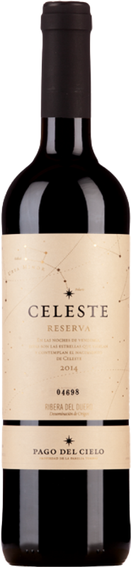 Bottle of Celeste Reserva Ribera del Duero DO from Miguel Torres