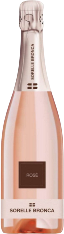 Flasche Prosecco Rosé Treviso DOC von Sorelle Bronca