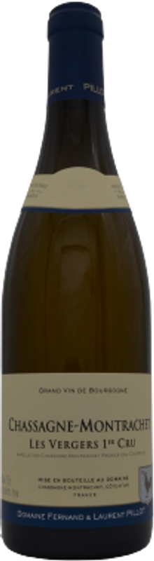 Bottle of Chassagne-Montrachet 1er cru "Les Vergers" from Domaine Fernand et Laurent Pillot