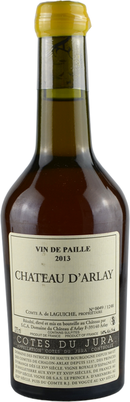 Bouteille de Vin de Paille Côtes du Jura A.O.C. de Château d'Arlay