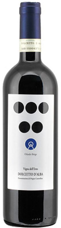 Bottiglia di Dolcetto d'Alba DOC Vigna dell'Erto di Orlando Abrigo