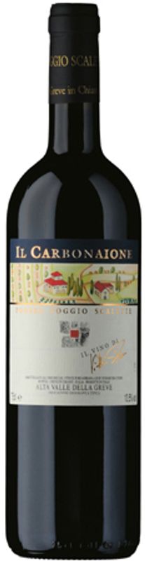 Bottle of Il Carbonaione Alta Valle della Greve IGT from Podere Poggio Scalette