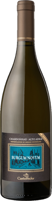 Flasche Chardonnay Burgum Novum Riserva Alto Adige DOC von Weingut Castelfeder