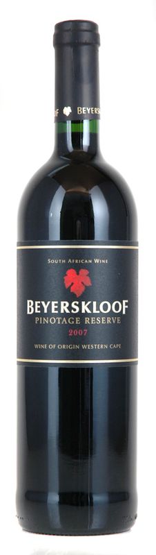 Bottle of Pinotage Reserve Stellenbosch from Beyerskloof