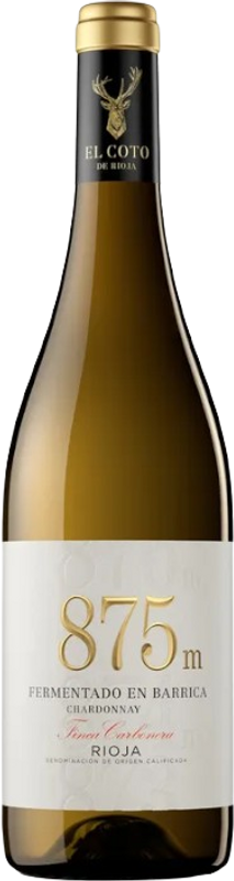 Bottle of Chardonnay 875 m Rioja DOCa from El Coto de Rioja