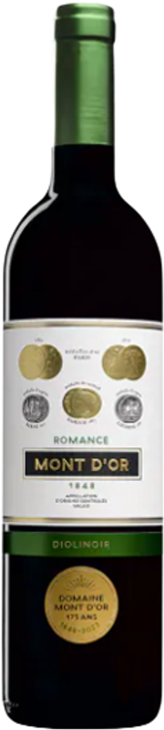 Bottle of Romance Diolinoir from Domaine du Mont d'Or
