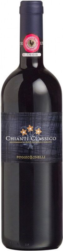 Bouteille de Chianti Classico DOCG de Poggio Bonelli