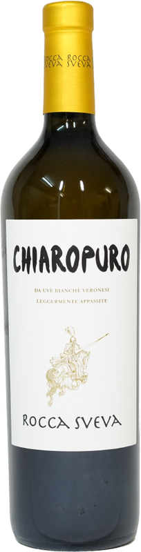 Bottiglia di Chiaropuro, Bianco Veronese, IGT di Rocca Sveva