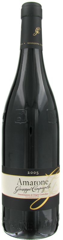 Bottiglia di Amarone Classico della Valpolicella DOC di Casa Vinicola Giuseppe Campagnola