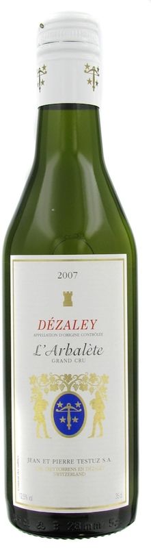 Bouteille de Dezaley AOC L'Arbalete de Testuz