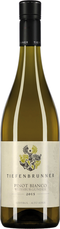 Flasche Pinot Bianco Weissburgunder Merus von Christoph Tiefenbrunner