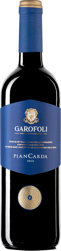 Bottle of PIANCARDA DOC rosso conero from Garofoli